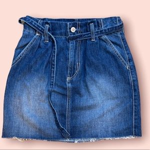 Hollister Denim Mini Skirt 0